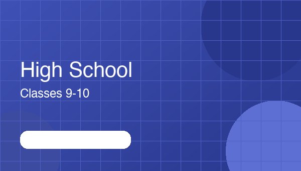 High School