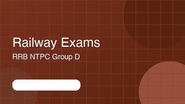 Railway Exams
