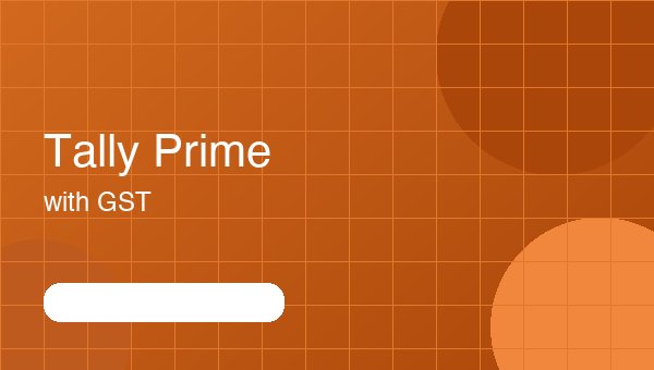 Tally Prime with GST